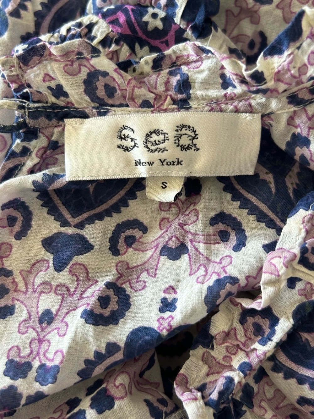 Sea New York Brigitte Border Tank — Size Small - Picture 14 of 15